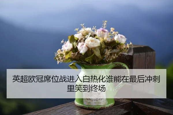 英超欧冠席位战进入白热化谁能在最后冲刺里笑到终场